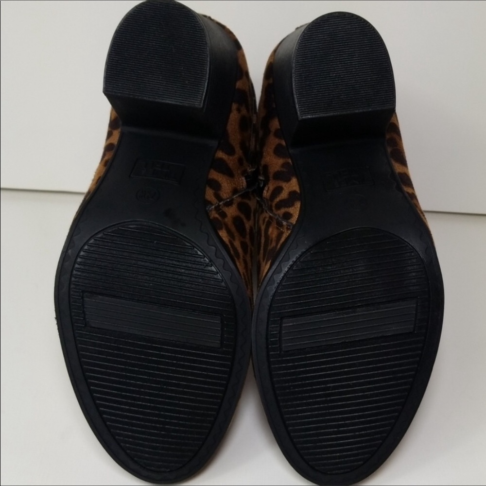 Time and Tru Ankle Strap Animal Print Booties - Picture 7 of 7